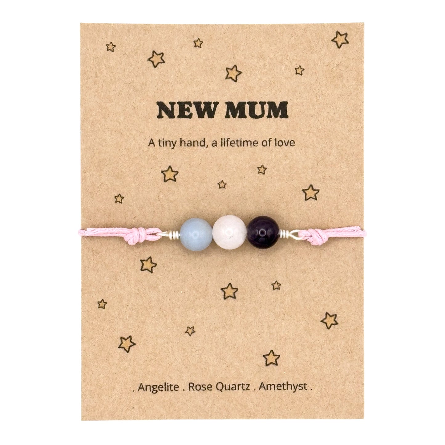 New Mum Crystal Bracelet – Motherhood Keepsake & Gift for Mum