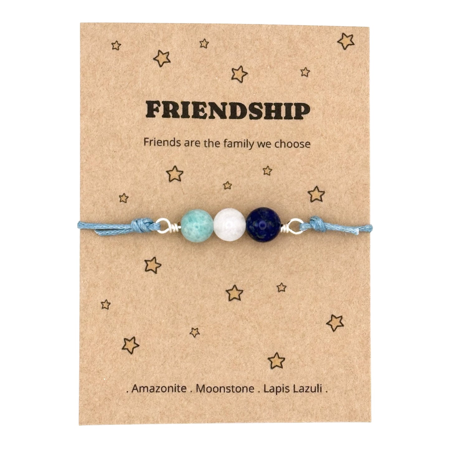 Friendship Crystal Bracelet – Special Friend & Chosen Family Gift