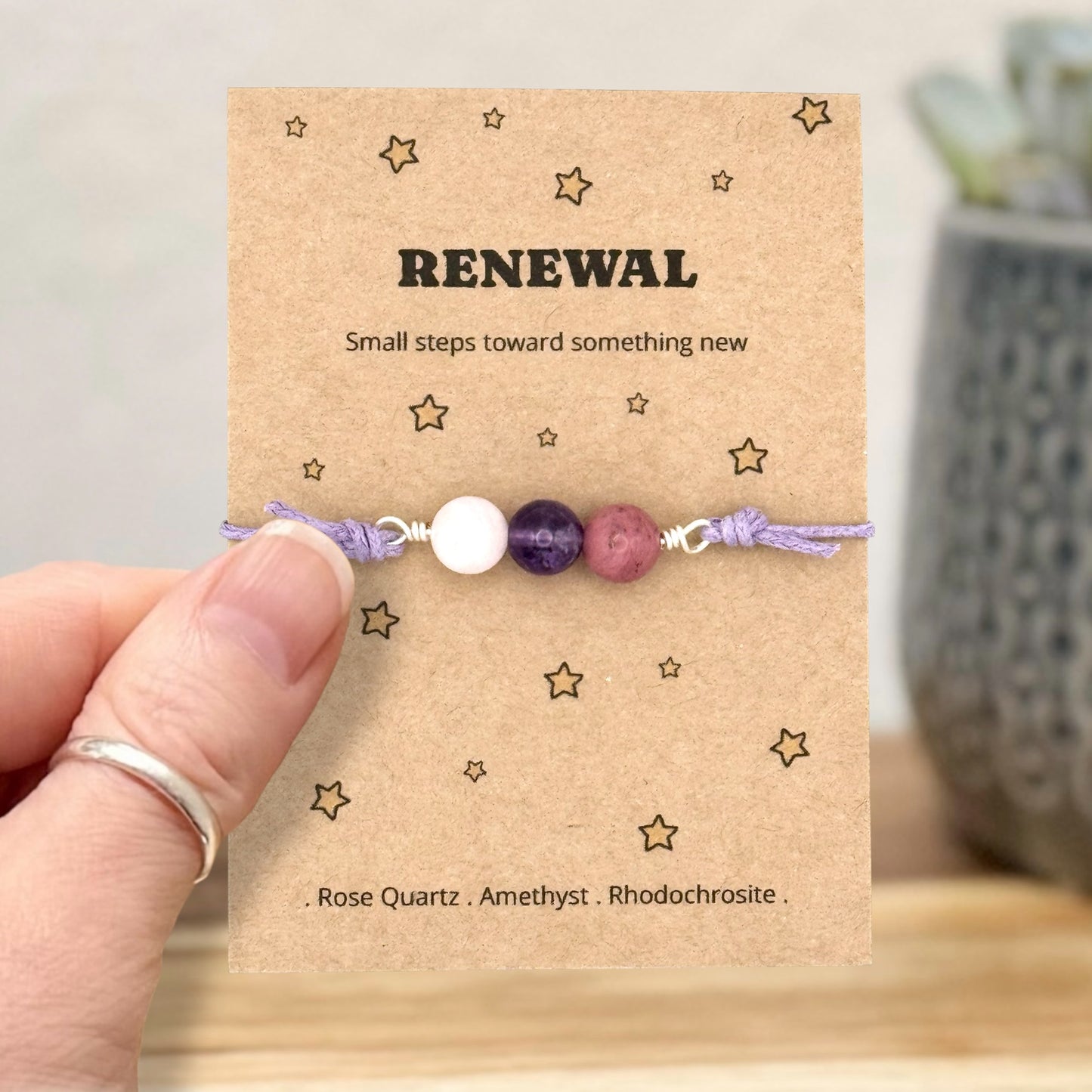 Renewal Crystal Bracelet – Moving Forward & Positive Change Gift