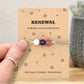 Renewal Crystal Bracelet – Moving Forward & Positive Change Gift