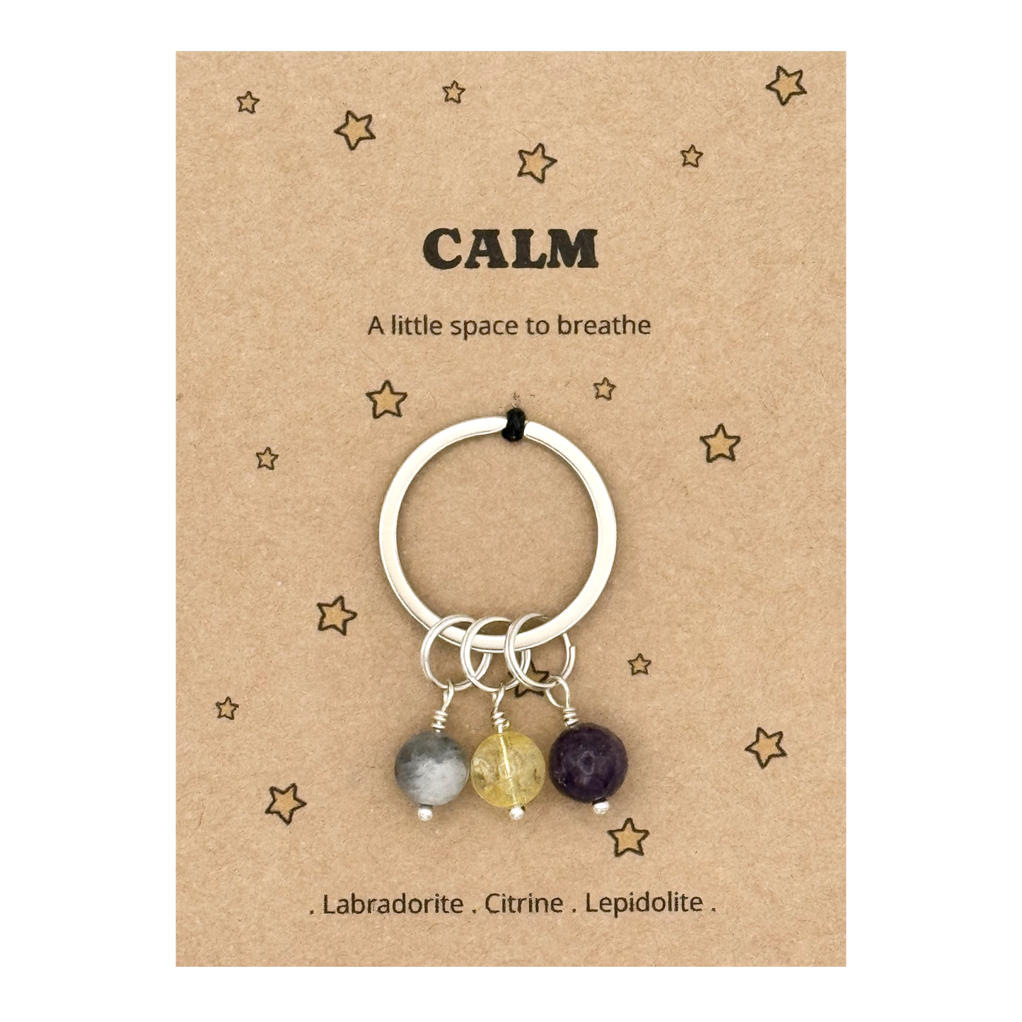 Calm Crystal Keyring – Self Care & Thinking of You Gift for Her
