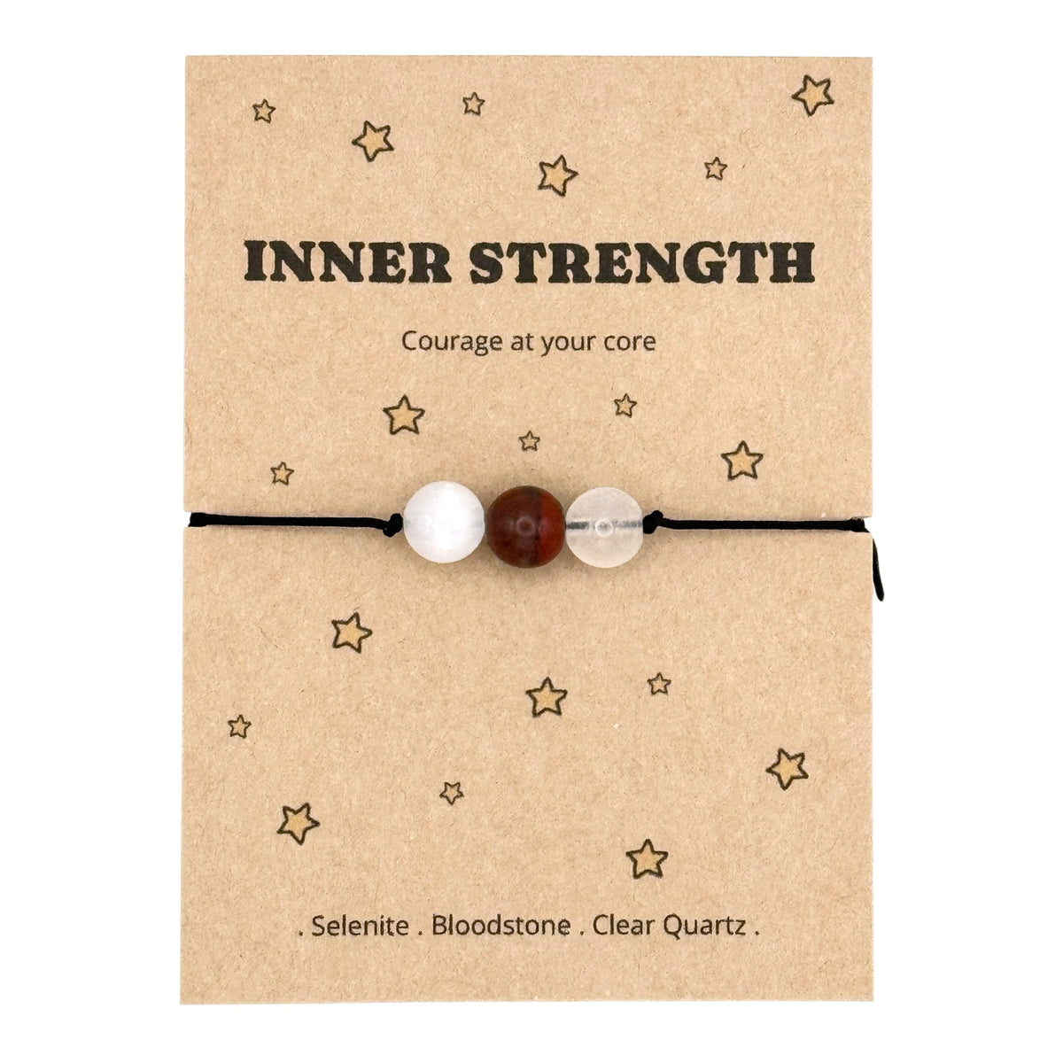 Inner Strength Crystal Bracelet – Keep Going Gift for Her