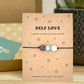 Self Love Crystal Bracelet – Love Yourself Gift for Her