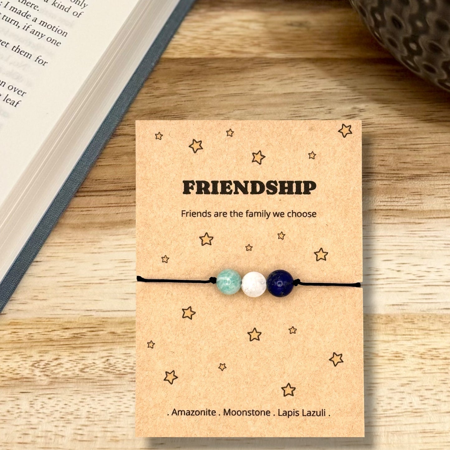 Friendship Crystal Bracelet – Bestie & Special Friend Gift