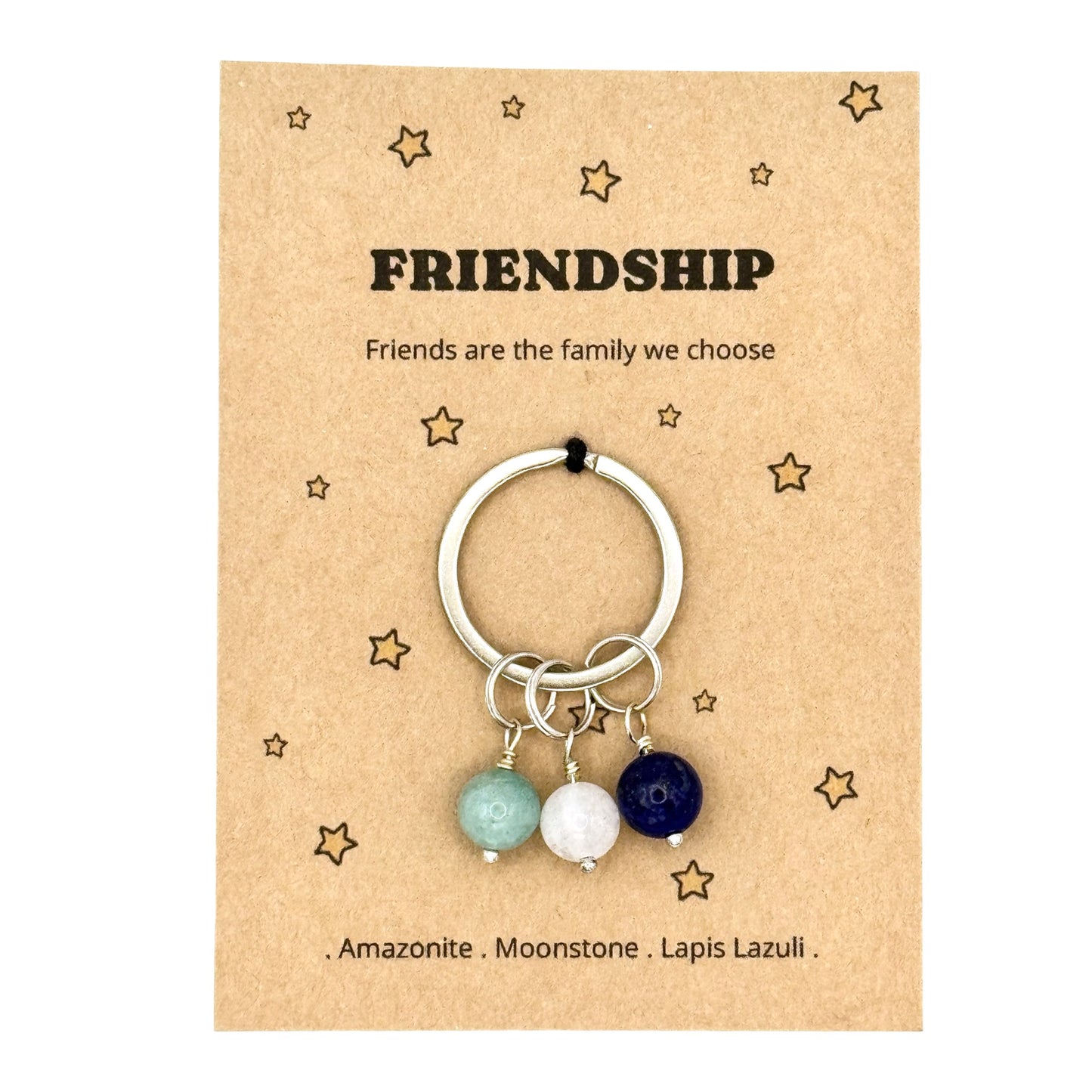 Friendship Crystal Keyring – Special Friend Gift & Keepsake