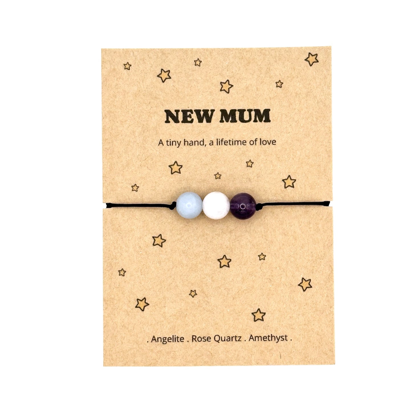 New Mum Crystal Bracelet – Becoming a Mum Gift