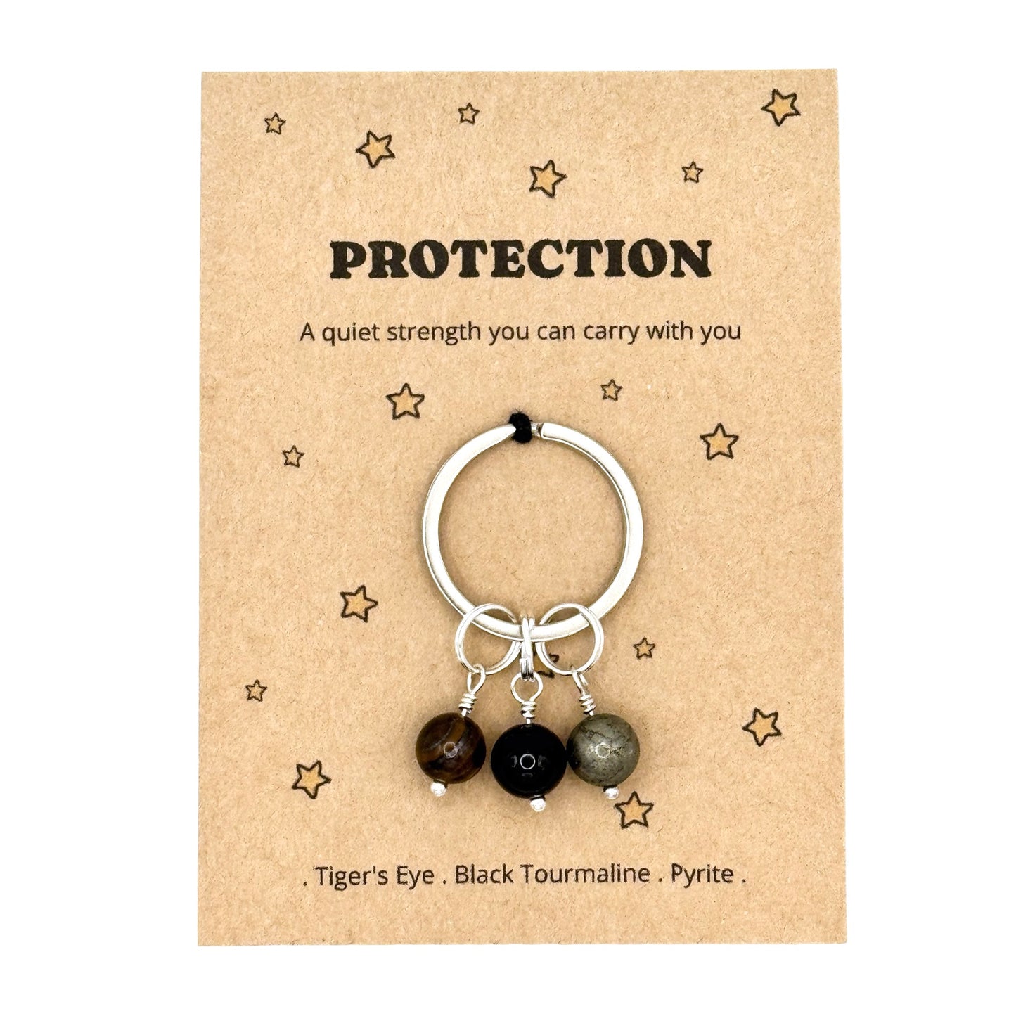 Protection Crystal Keyring – Reassurance & Thinking of You Gift