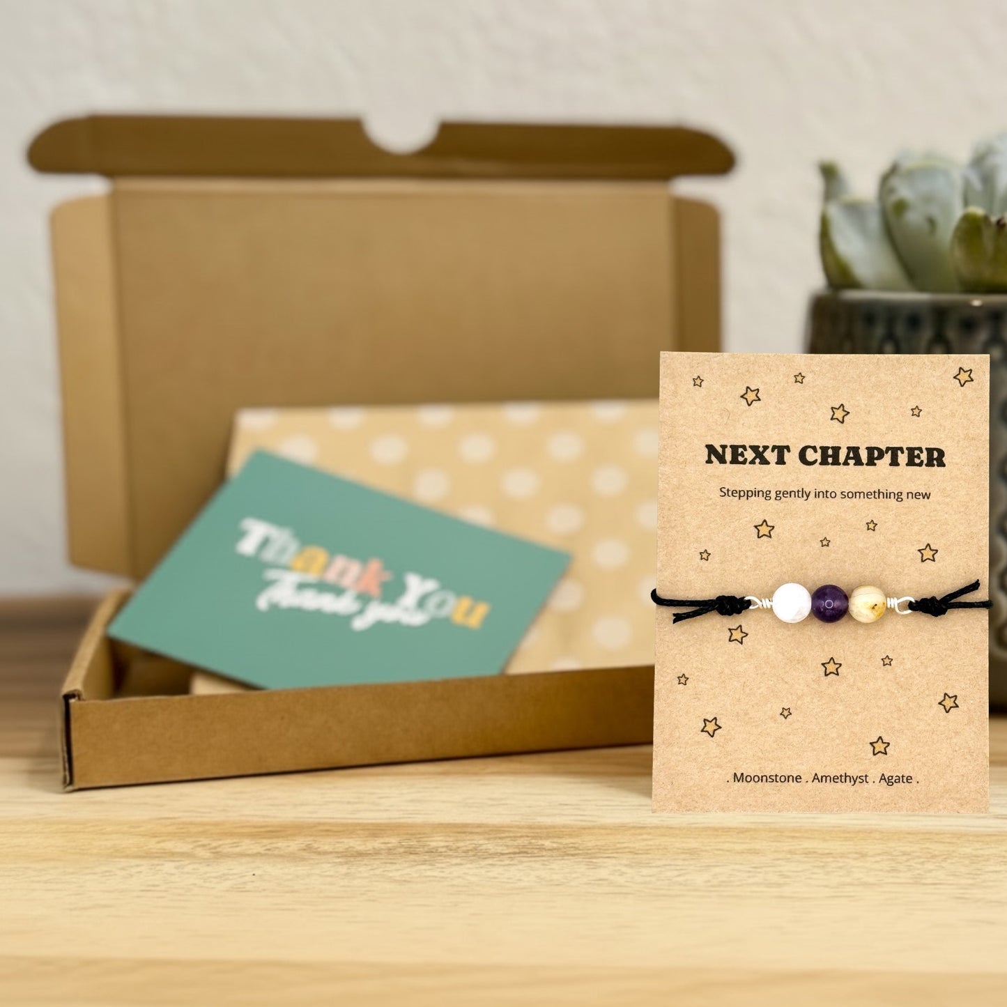 Next Chapter Crystal Bracelet – Life Change & New Adventure Gift