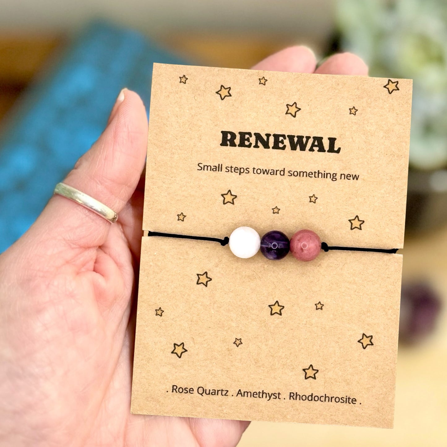 Renewal Crystal Bracelet – Positive Change Gift for Her