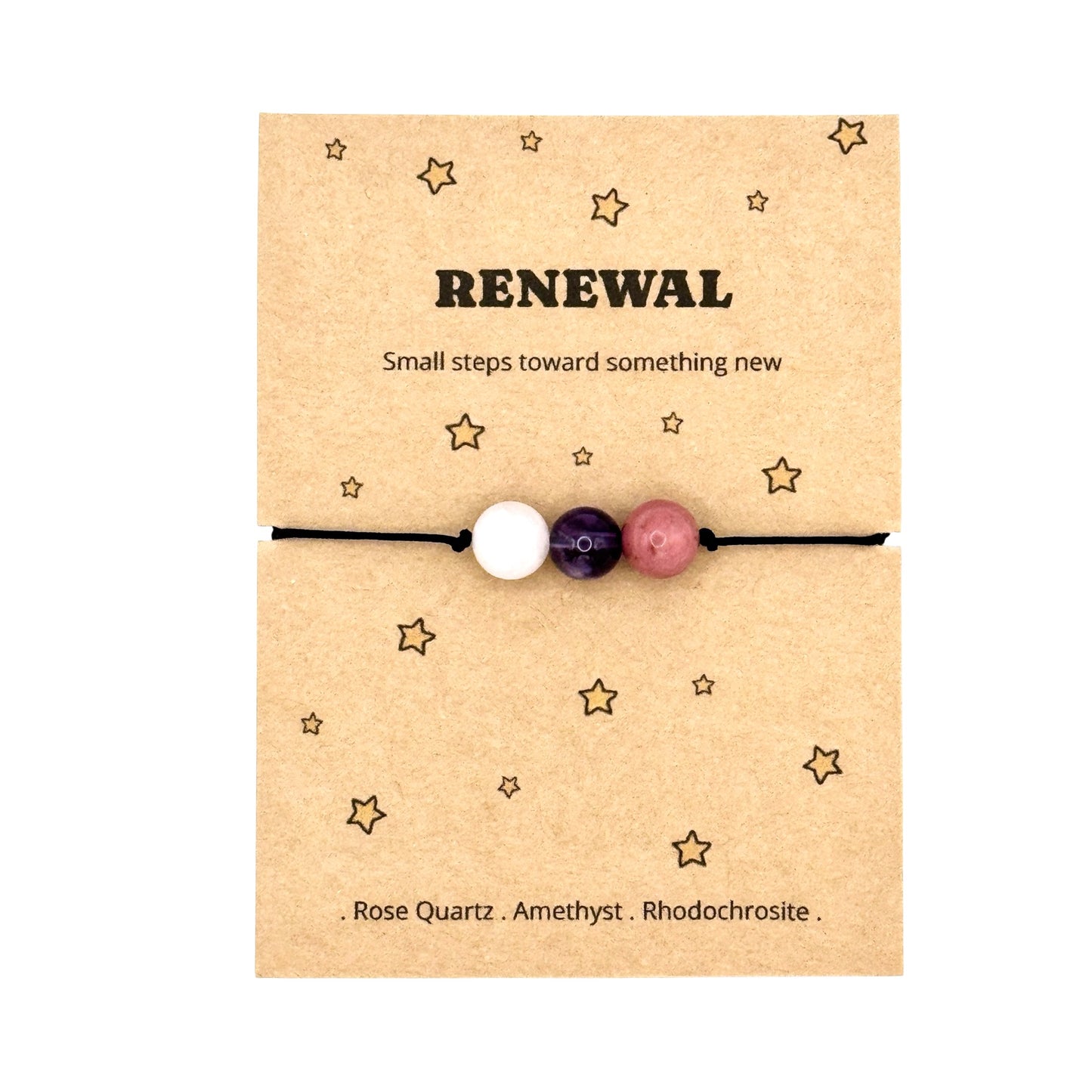 Renewal Crystal Bracelet – Positive Change Gift for Her