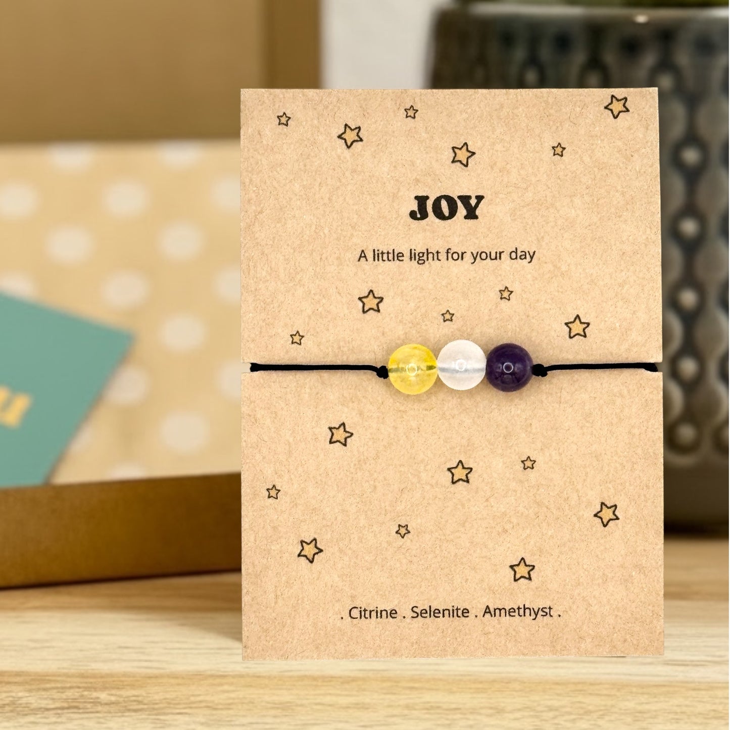 Joy Crystal Bracelet – Pick Me Up & Cheer Up Gift for Her