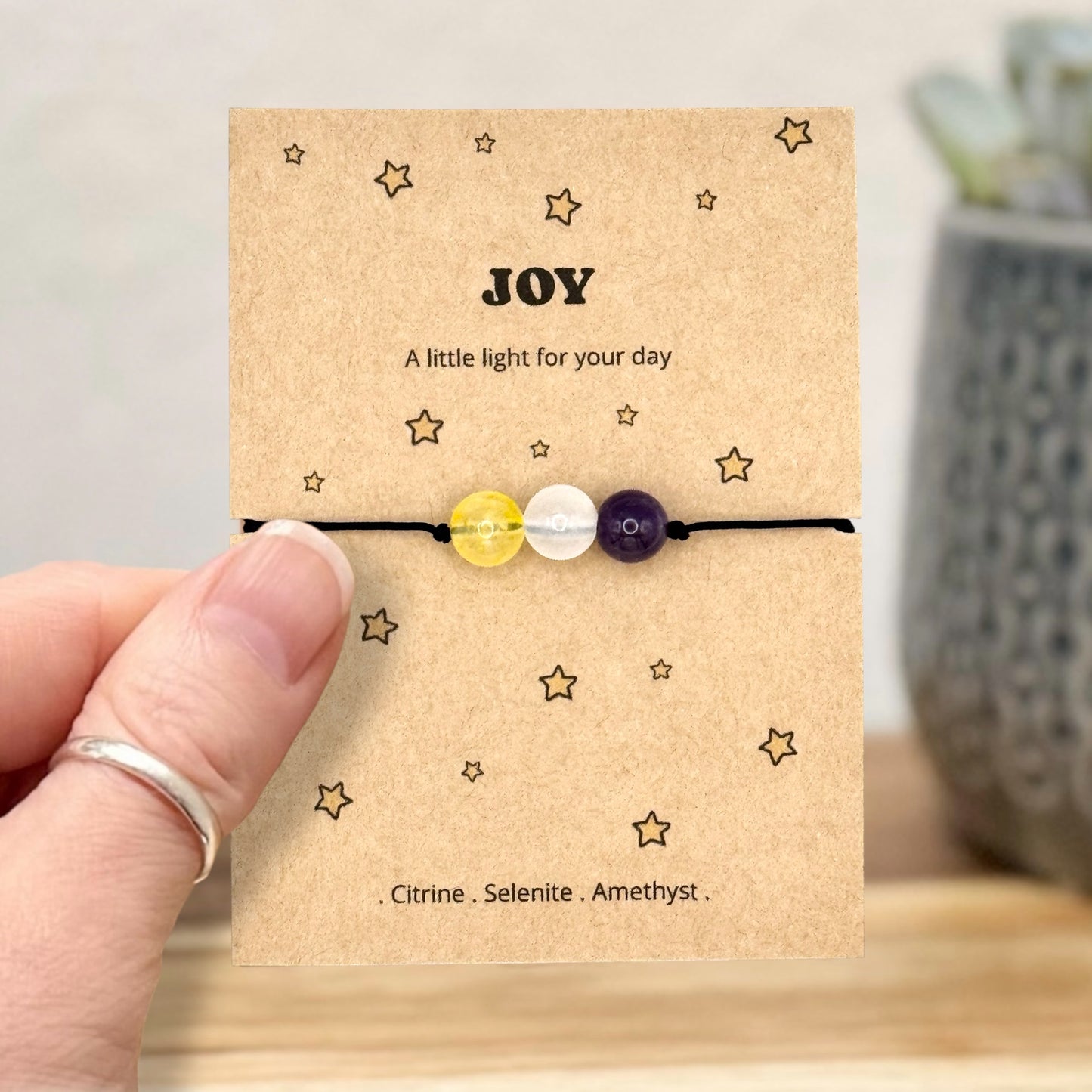 Joy Crystal Bracelet – Pick Me Up & Cheer Up Gift for Her
