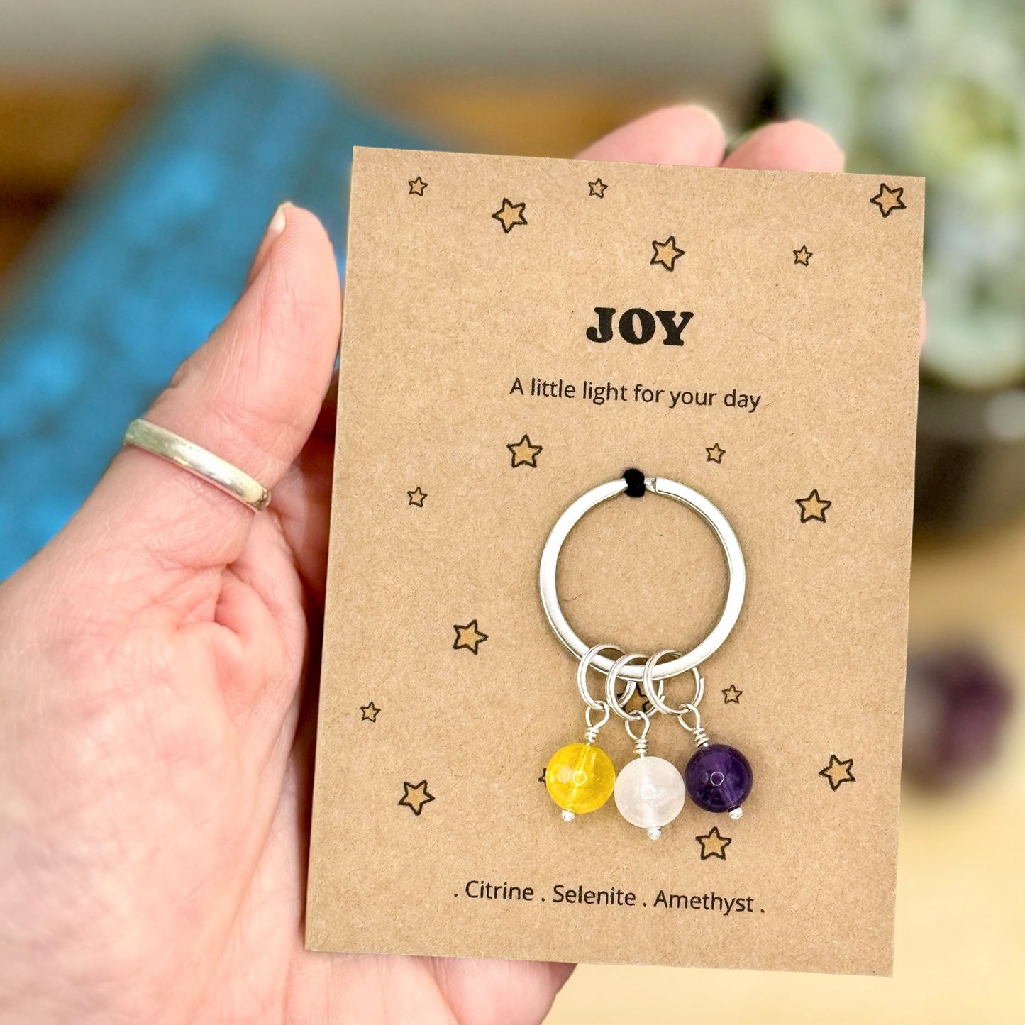 Joy Crystal Keyring – Cheer Up & Pick Me Up Gift