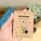 Happiness Crystal Keyring – Positive Outlook Gift for Friend