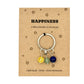 Happiness Crystal Keyring – Positive Outlook Gift for Friend