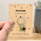Success Crystal Keyring – Ambition & Success Gift for Her