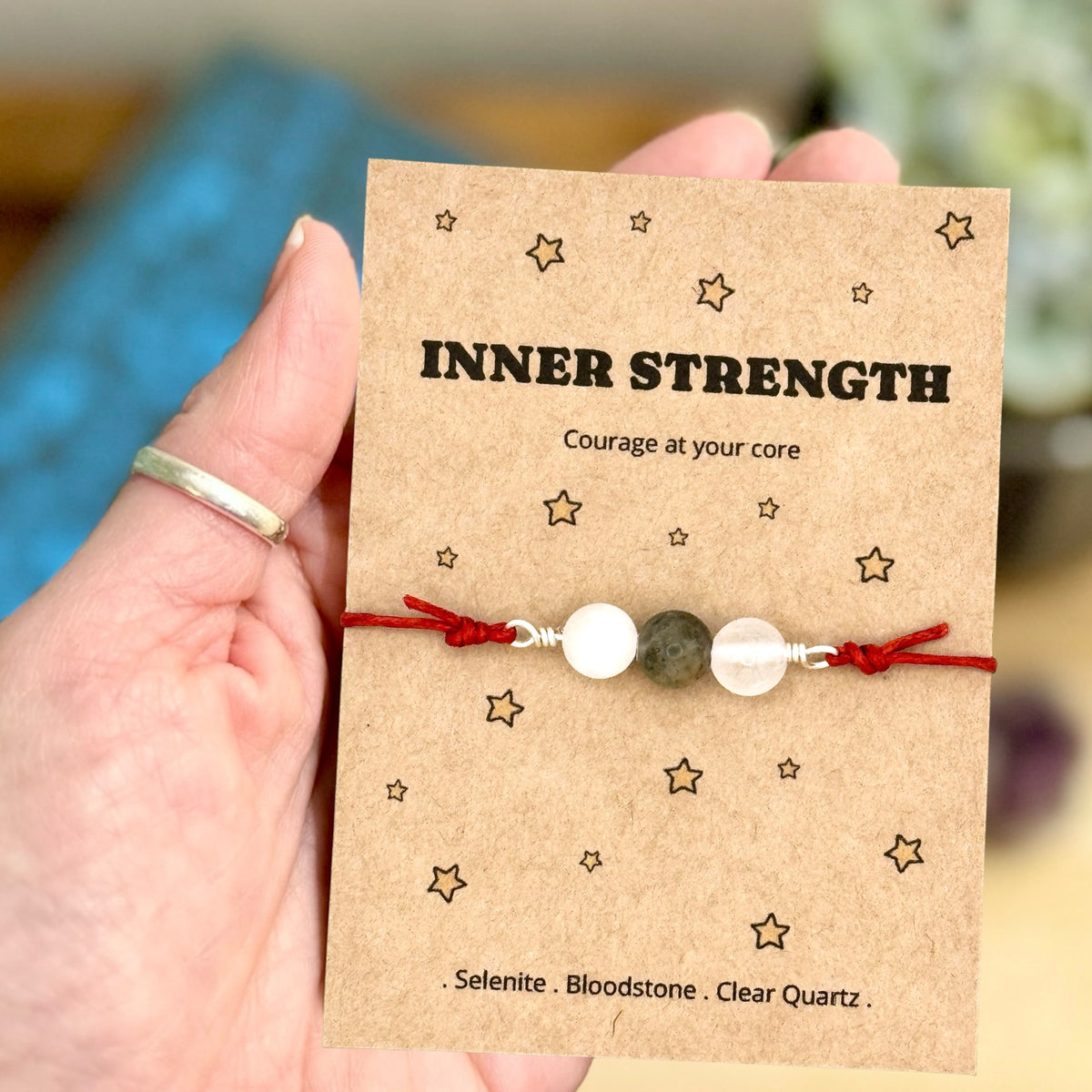 Inner Strength Crystal Bracelet – Strength Gift for Her