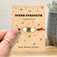 Inner Strength Crystal Bracelet – Strength Gift for Her