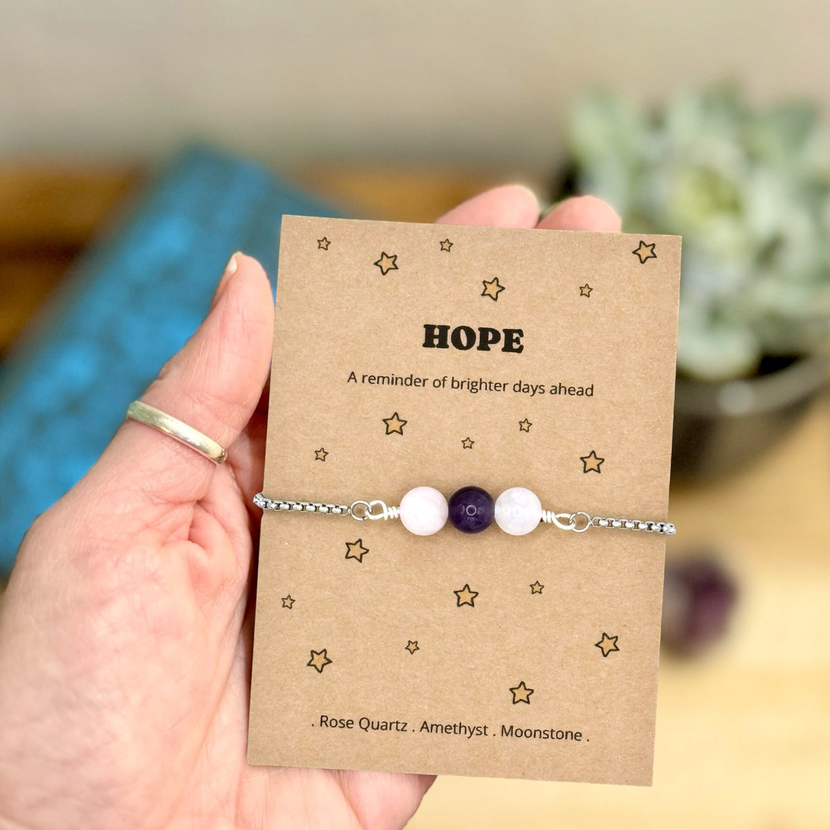 Hope Crystal Bracelet – Encouragement Gift for Her