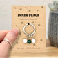 Inner Peace Crystal Keyring – Wellness Keepsake & Calm Gift