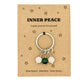 Inner Peace Crystal Keyring – Wellness Keepsake & Calm Gift