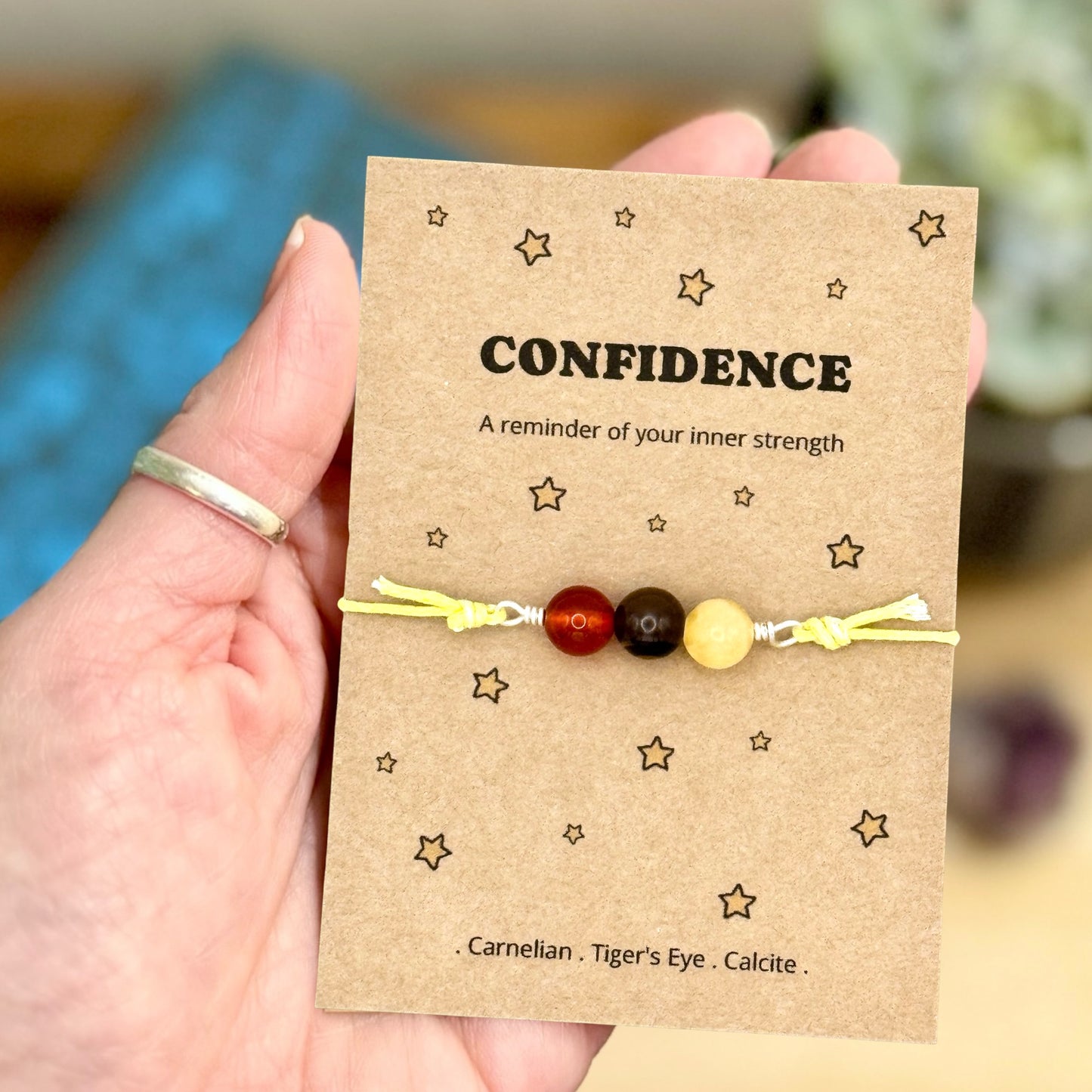 Confidence Crystal Bracelet – Self Belief & Courage Gift for Her