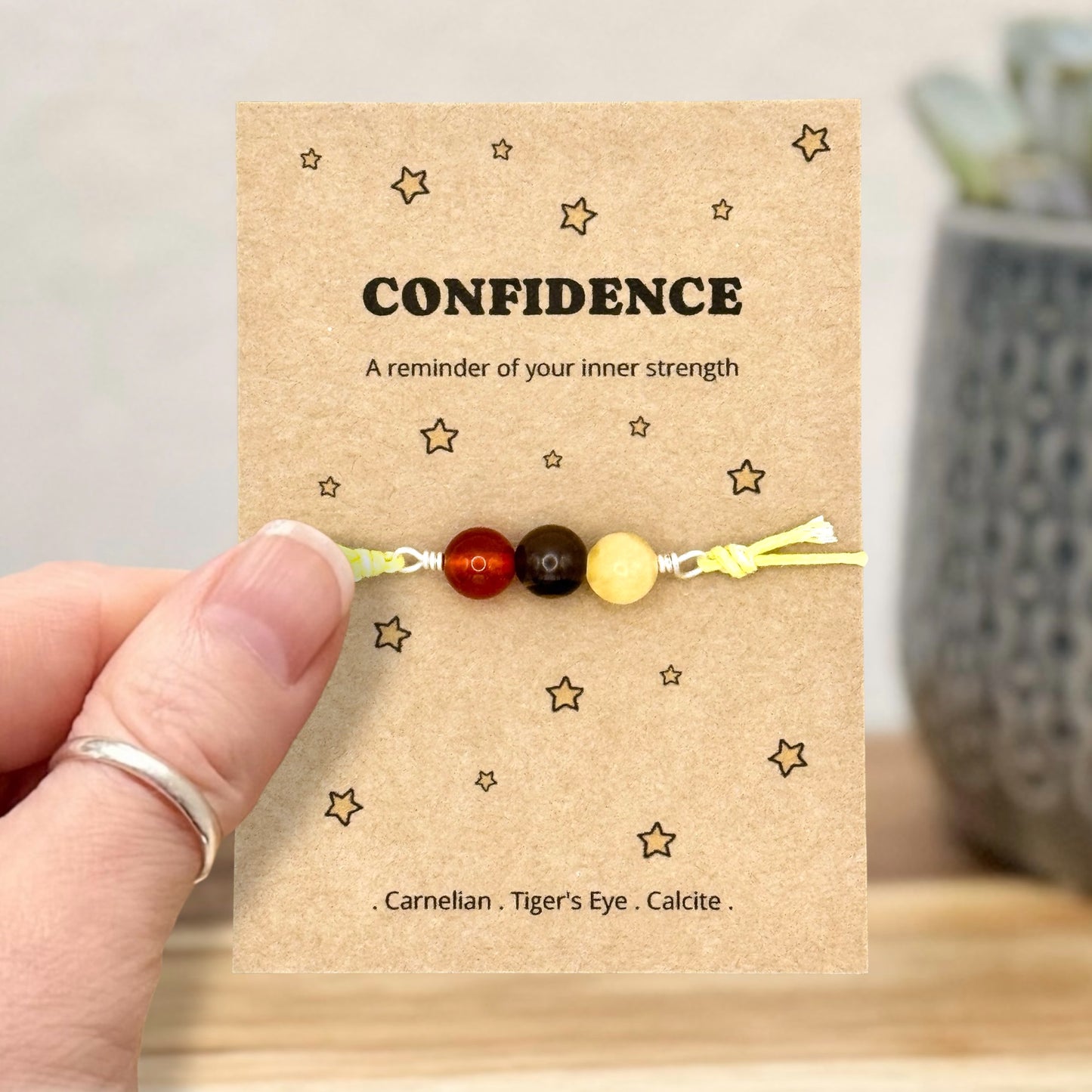 Confidence Crystal Bracelet – Self Belief & Courage Gift for Her