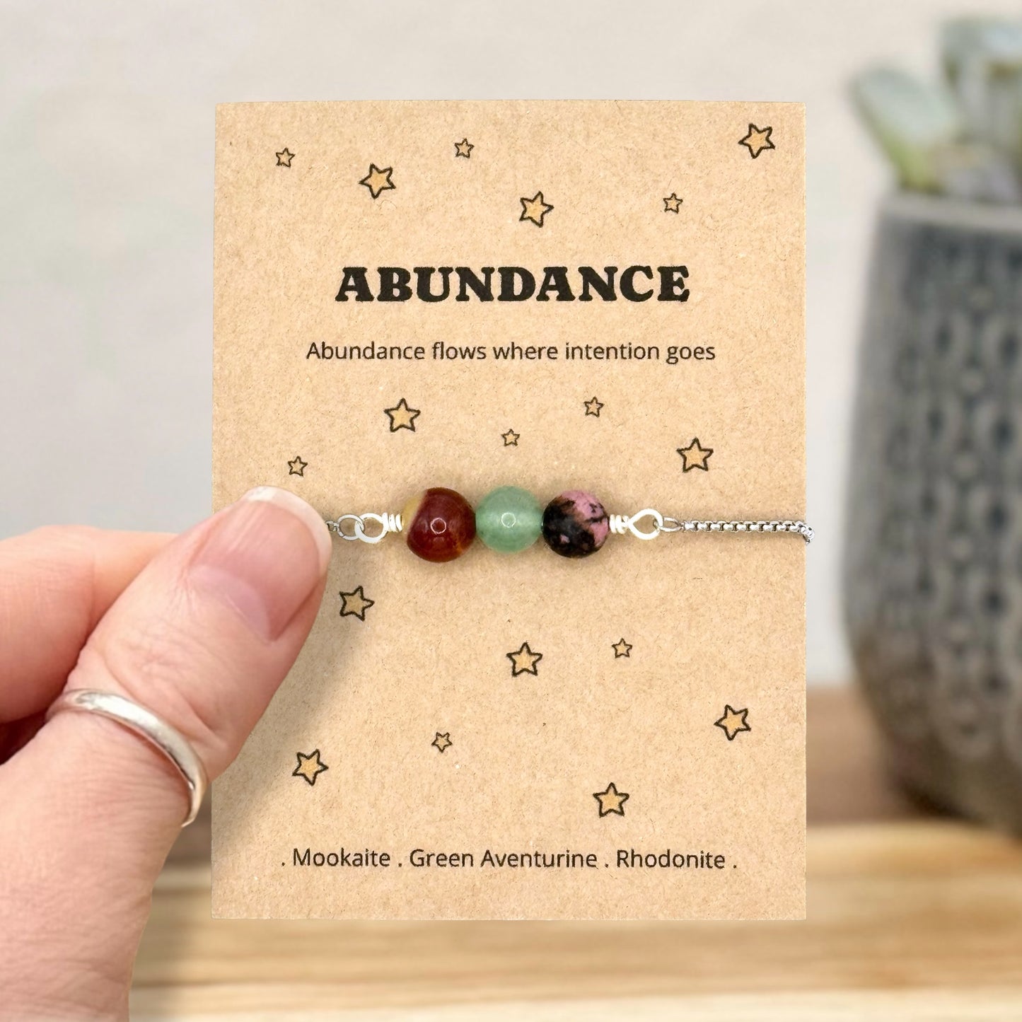 Abundance Crystal Bracelet – New Business, Manifestation & Success Gift