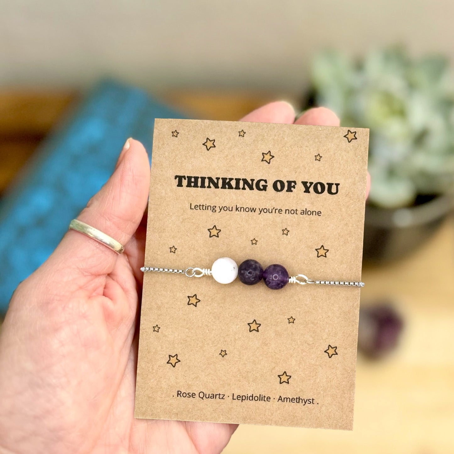Thinking Of You Gift For Her, Small Meaningful Gift, Letterbox Thinking Of You,  Emotional Support Gift