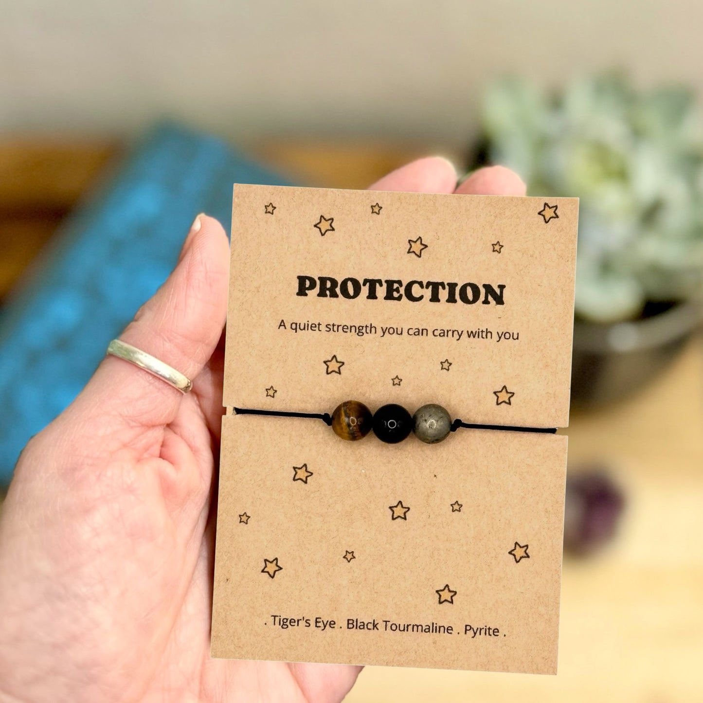 Protection Crystal Bracelet – Inner Strength & Encouragement Gift