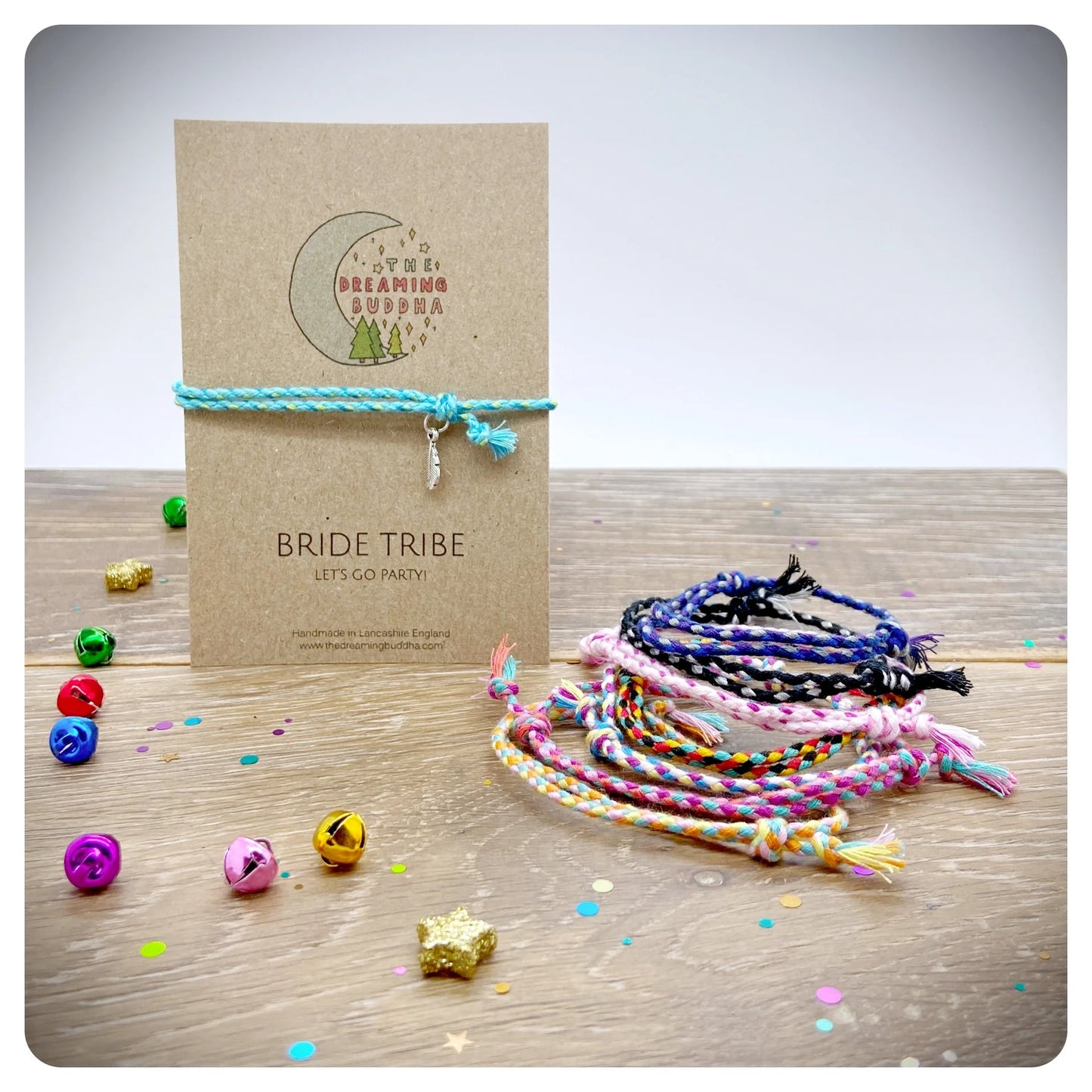 Bride Tribe Friendship Bracelet, Personalised Hen Party Gifts, Summer Beach Wedding