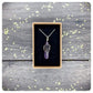 Amethyst Wire Wrapped Pendant Necklace, Personalised Crystal Gift, Mothers Day Gemstone Present, Birthday Letterbox Crystal Gift