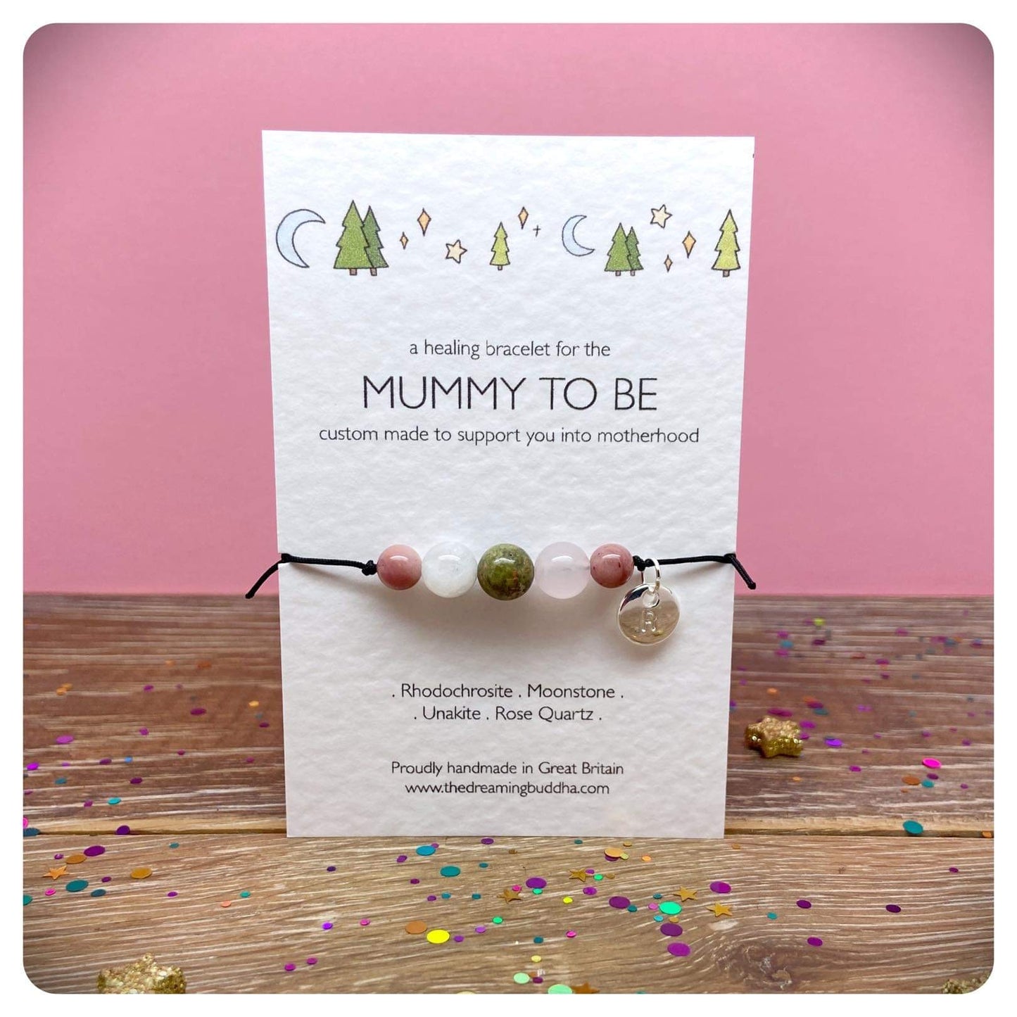 Mummy To Be Crystal Bracelet, Gift From Bump, Baby Shower Pregnancy Present