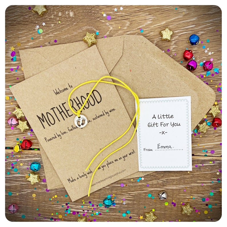 Welcome To Motherhood Card, New Mum Gift, Push Present, Baby Shower Gift, Funny Gift For New Mummy