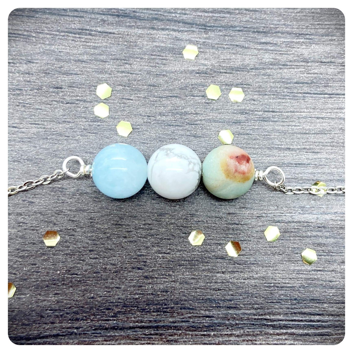 Moving On Crystal Necklace, Personalised Fresh Start Gift, New Beginnings Choker, Emotional Healing Gemstones, Break Up Present