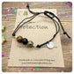 Protection Gemstone Tie On Bracelet, Healing Crystal Protective Bracelet, Protection Amulet, Spiritual Negative Energy Jewellery