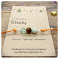 Student Study Bracelet, Concentration & Focus Crystal Bracelet, Exam Test Gemstones, Positive Learning Gift