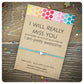 I Will Really Miss You Wish Bracelet, Leaving Card, New Job New School Funny Card, Going Away Travel Present
