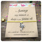 Be a Flamingo Wish Bracelet, Flamingo Party Gifts, Stay Balanced Yoga Card, Cord Friendship Bracelet, Flamingo String Bracelet