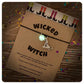 Wicked Witch Wish Bracelet, Glow in the Dark Bracelet, Witch Halloween Gift, Magical Glow Bracelet, Wicked Witch Jewellery