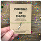 Powered By Plants Vegan Gift, Vegan Environmental Jewellery, Vegetarian Birthday Present, Eco Bracelet