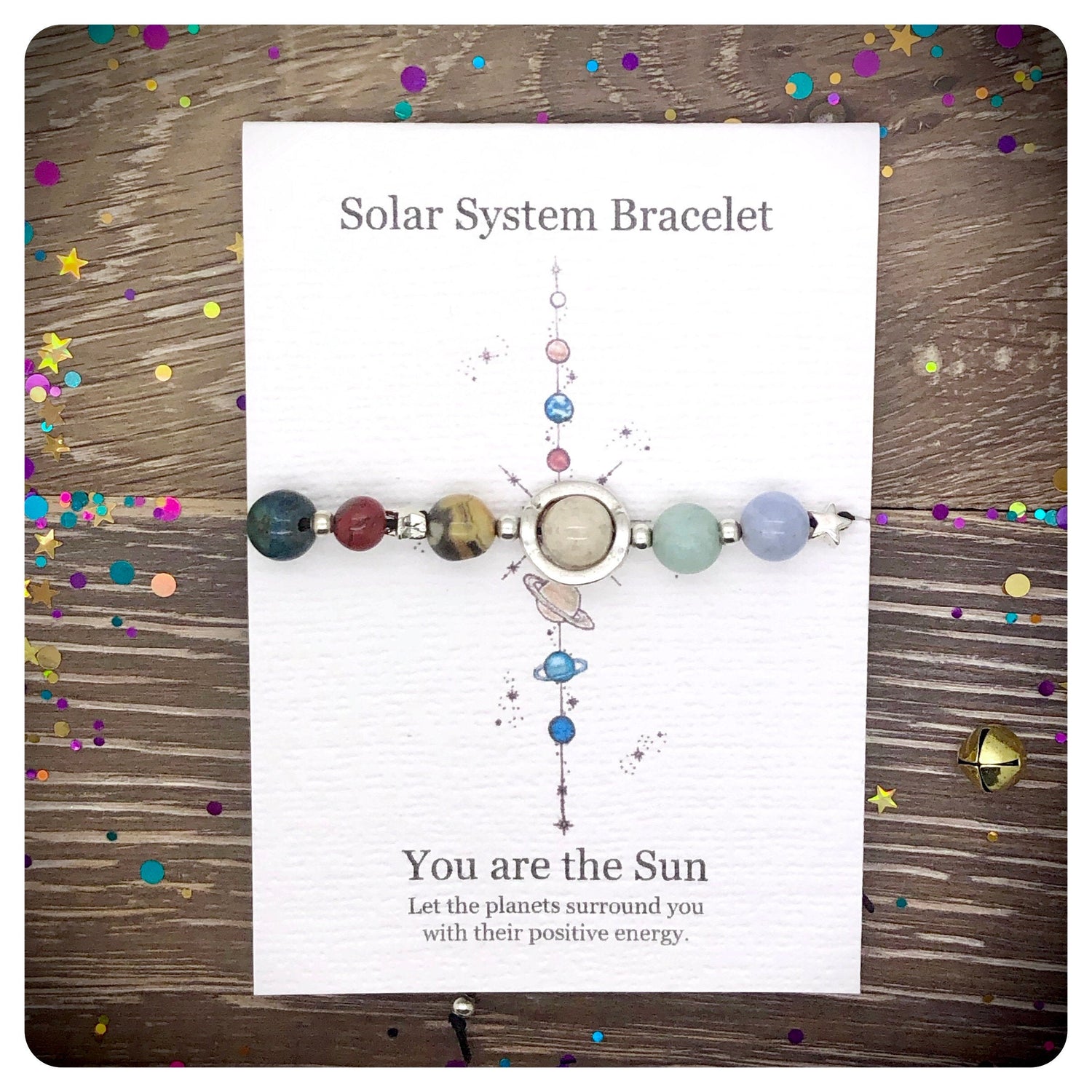 Cosmic Galaxy Solar System Eight Planets Planet Bracelet Guardian Natural Crystal  Bracelet Couple Jewelry Exquisite Gift - Etsy