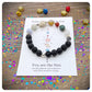 Space Bracelet Diffuser, Solar System Lava Rock Bracelet, Mens Planet Bracelet, Lava Stone Planet Bracelet