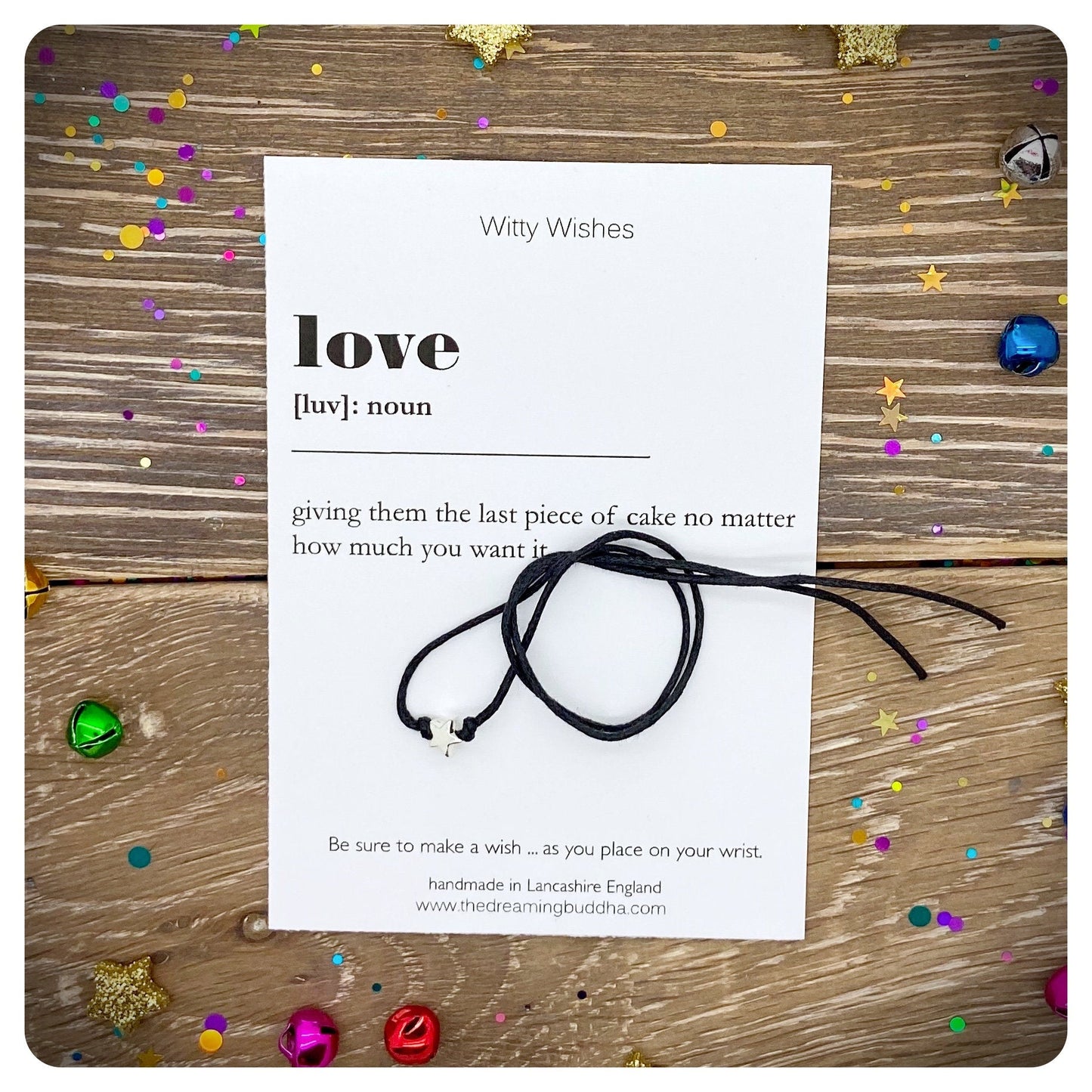 Love Definition Wish Bracelet, Love Dictionary Card, Valentines Wish Bracelet, Anniversary Gift, Birthday Gift, Valentine’s Day Jewellery