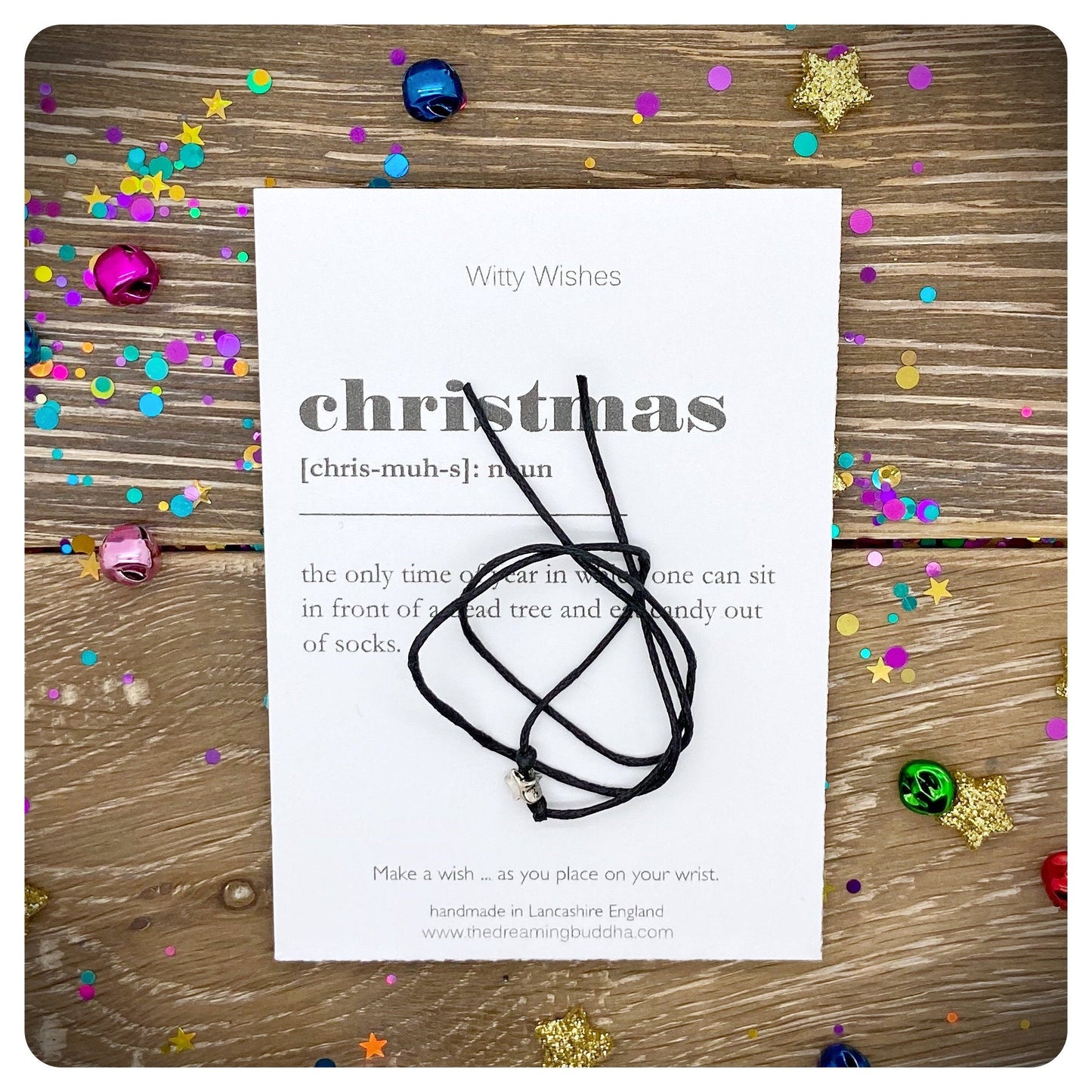 Christmas Dictionary Definition, Christmas Definition Wish Card, Stocking Filler, Secret Santa gift