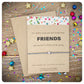 5 x Friendship Bracelets, End OF Term Gifts, Friends Wish Bracelets, Gifts For Friends, Bulk Friends Cards