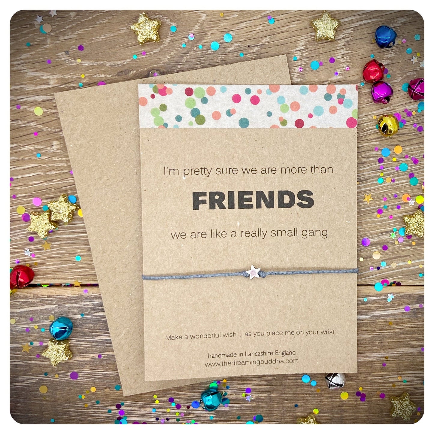 5 x Friendship Bracelets, End OF Term Gifts, Friends Wish Bracelets, Gifts For Friends, Bulk Friends Cards