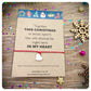 Grandparents Christmas Card, Mum Dad Xmas Wish Bracelet, Brother Wife Xmas Gift, Xmas Postal Gift, Letter Box Christmas, Miss You Christmas