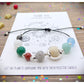 Thank You Space Gift, Above and Beyond Bracelet, Unique Thank You Gift, Employee Thank You Gift, Space Thank You Bracelet, Adjustable Solar