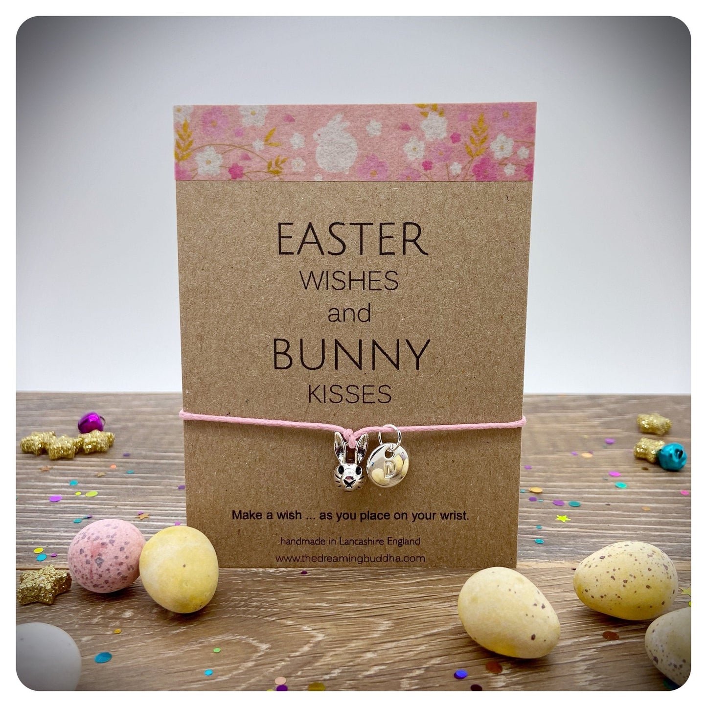 Easter Wishes Bunny Kisses Wish Bracelet